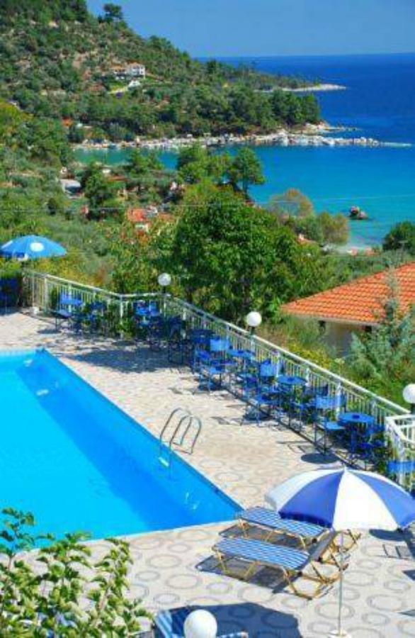 Hotel Emerald Chrisi Ammoudia Eksteriør billede
